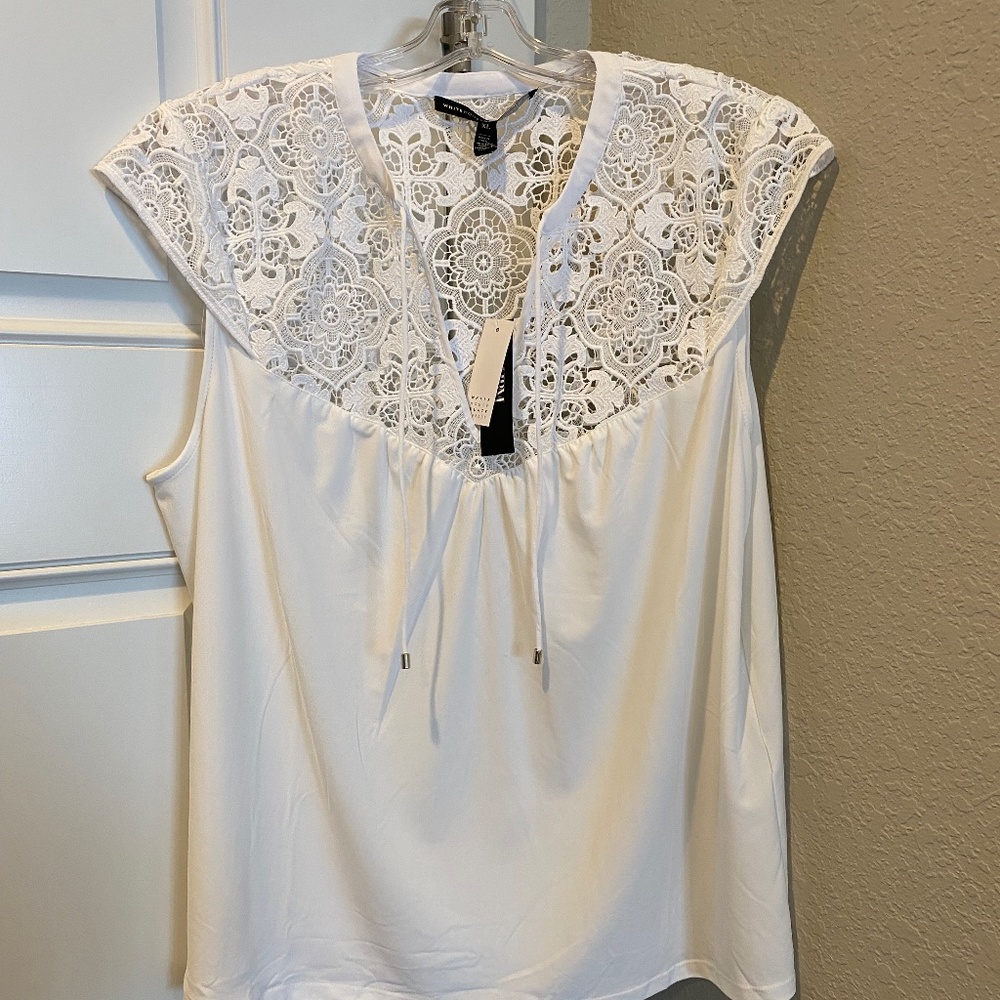 White House black market blouse